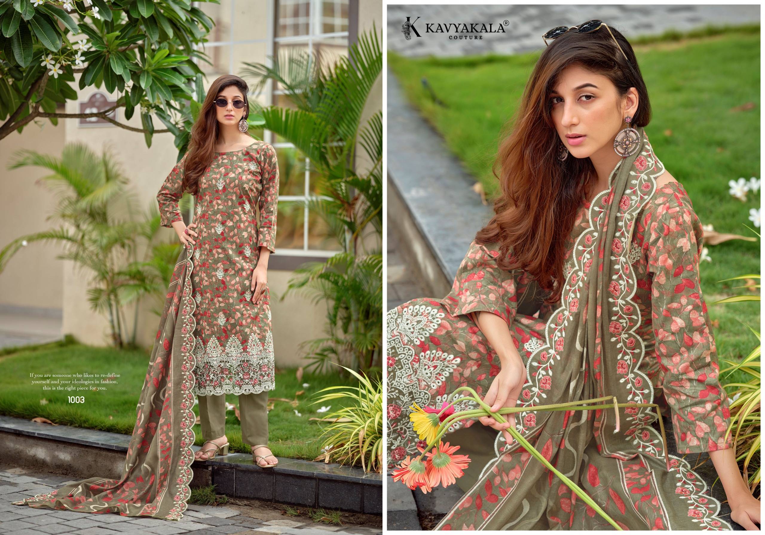   NIRMOHI Vol 4 By KAVYA‎‎ KALA 1001 To 1008 Series Beautiful Festive Suits Stylish Fancy Colorful Casual Wear & Ethnic Wear Heavy Cotton Lawn Print Dresses At Wholesale Price